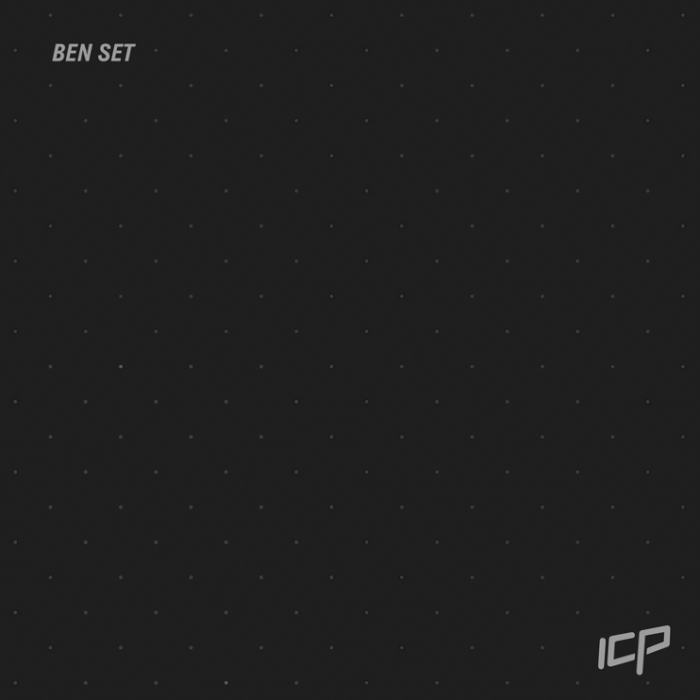 Animated GIF showing the Ben Volume Set of three trapezoid climbing volumes in white, rotating on a grey background to display all angles.
