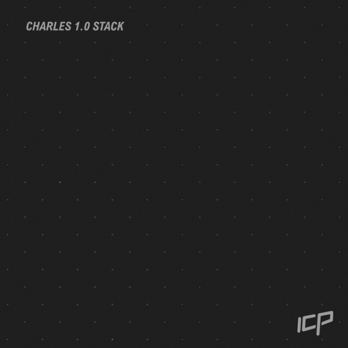 Animated GIF showing the Charles Volume Set of five modular climbing volumes in white, rotating on a grey background to display all angles.