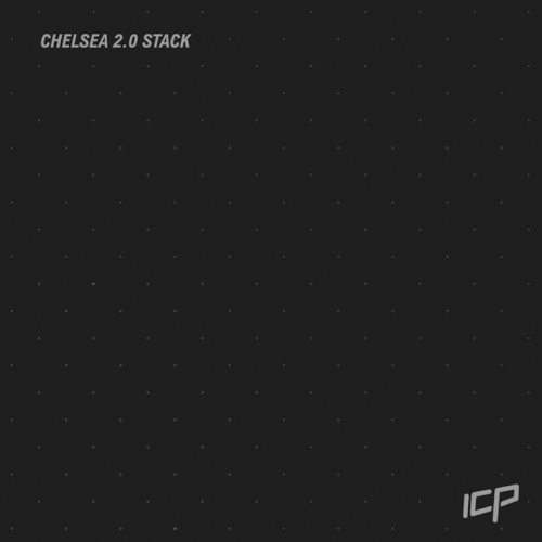 Animated GIF showing the Chelsea Volume Set of three modular climbing volumes in white, rotating on a grey background to display all angles.