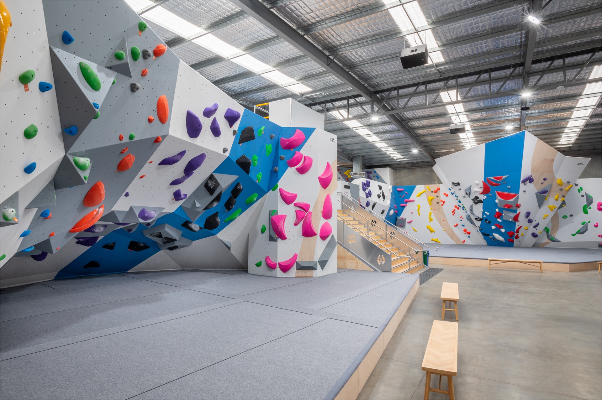 Climbing Wall Types Bouldering Rope Speed ICP Climbing Walls